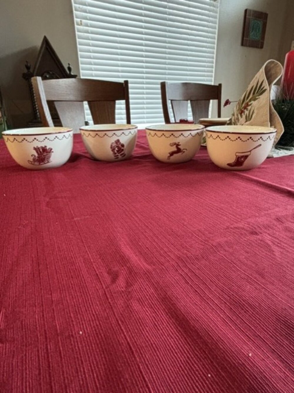 Holiday Bowls - Set of 4